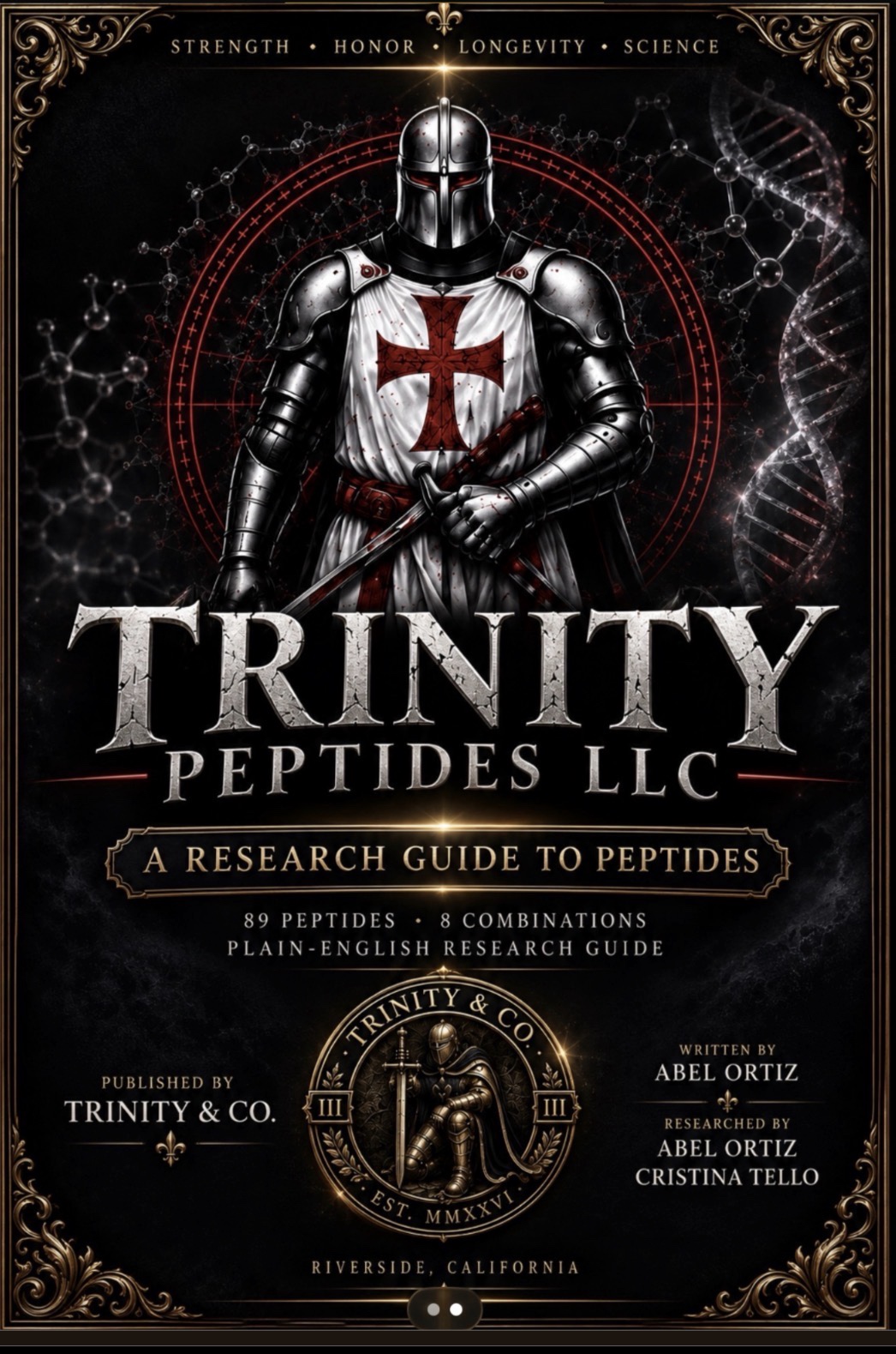 Trinity Peptides Explained: A Beginner's Guide book cover